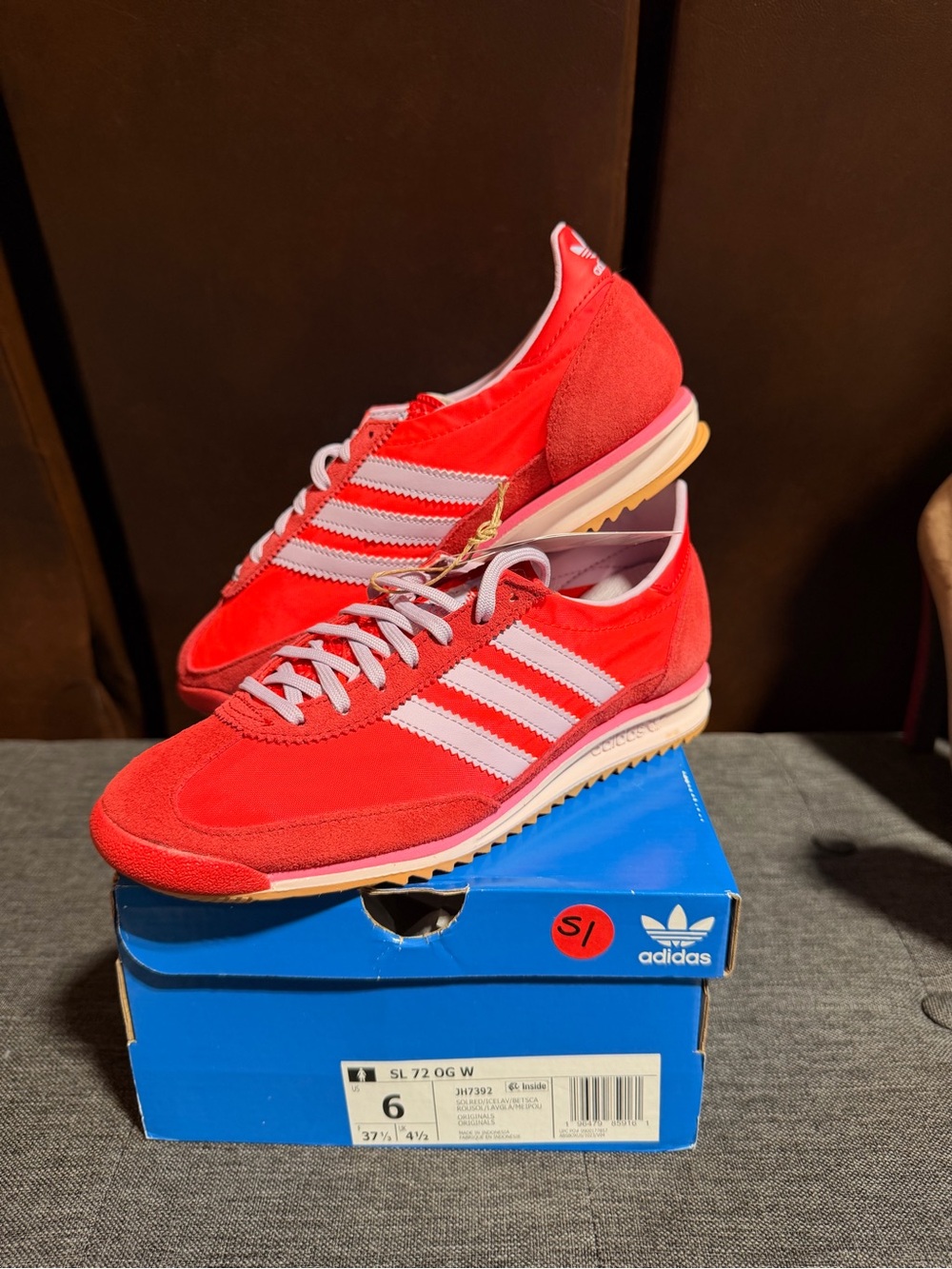 adidas SL 72 OG women’s Running Shoe - Red/White